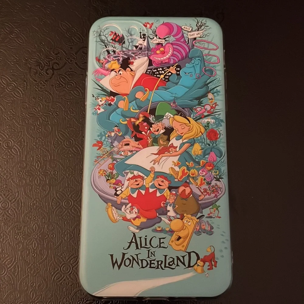iPhone 13 Pro Max Alice in Wonderland Cell Phone Case NWT